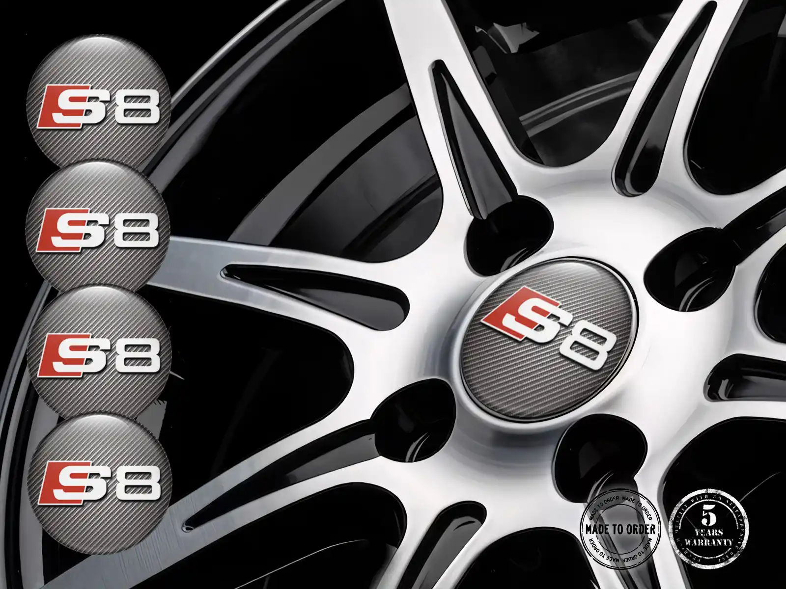 Domed Sticker Logo Symbol Kinetic Force Drive